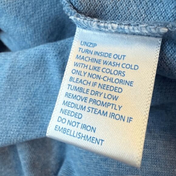 Southern Tide Men's The Skipjack Pique Schooner Quarter Zip Pullover Blue Large - Picture 5 of 9